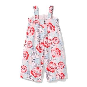 NWOT Janie and Jack Blush Floral Wideleg Jumpsuit